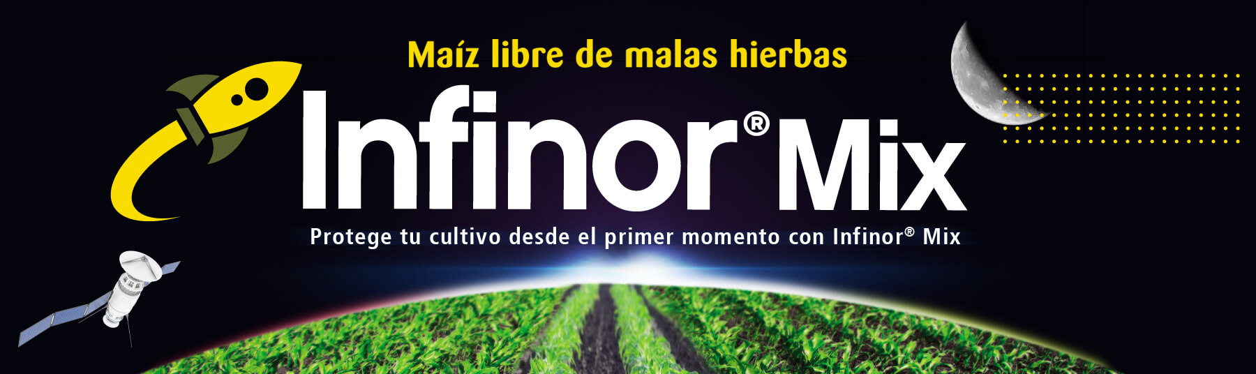 Infinor Mix ofrece un control óptimo contra las malas hierbas en maíz